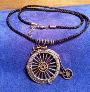 Penny Farthing Necklace