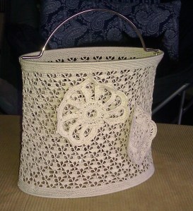 Crochet Lamp shade